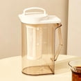 thumbnail image 1 of Cififendec Large Capacity Cold Brew Coffee Pitcher, 1.6L, Leak Proof Infuser Fruit Tea Maker with Filter Strainer for Fridge Iced Drink Beverage Storage, 1 of 6