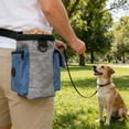thumbnail image 1 of Cififendec Multifunctional Dog Training Treat Waist Bag, 3.93"×6.5", Waterproof Portable Puppy Snack Storage Pouch with Poop Bag Dispenser for Outdoor Walking, 1 of 5