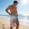 thumbnail image 1 of Cififendec Ocean Seashell Microfiber Bath Towel, Oversized Travel Foldable Skin-Friendly Quick Dry Absorbent and Sandproof Beach Towel, Holiday Gift, 1 of 5
