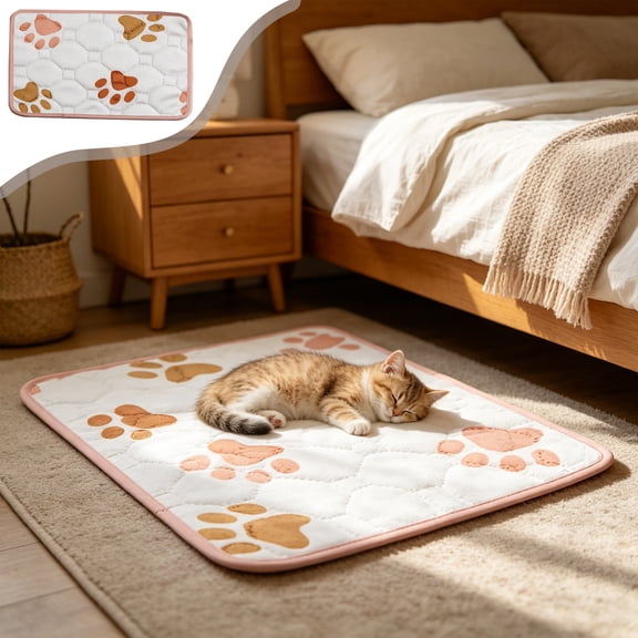 Cififendec Reusable Pet Pee Pad, 39.3"×27.55", Washable Super Absorbent Non-Slip Mat for Dogs and Cats, Leakproof Bed and Floor Protector