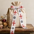 thumbnail image 1 of Cififendec Soccer Themed Grosgrain Ribbon, 180", Country Flag Print Ribbon for Soccer Fans Gift Wrapping, Party Decor and DIY Crafts(White), 1 of 5