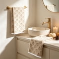 thumbnail image 1 of Cififendec Thanksgiving Harvest Hand Towel Set, 23.62"×15.75", 2 Pcs Soft Skin-Friendly Pumpkin Print Absorbent Towels for Fall Bathroom Vanity Decor, 1 of 6
