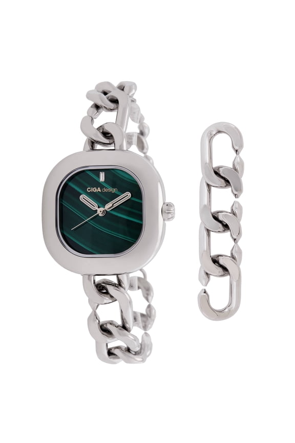 Aglaia Quartz Green Dial Ladies Watch D026-SIGN-3SS