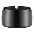 thumbnail image 1 of Cigar Ashtray Stainless Steel High Temperature ResistantDrop ResistantRound Design Ashtray 9.9x9.9x5.1cm Smoking Accessories, 1 of 1