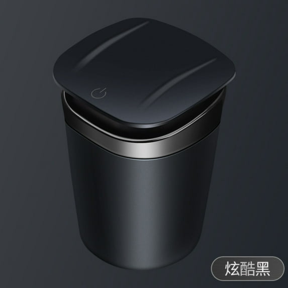 Cigar Ashtray, Tyeign Portable Car Ashtray Smell Proof with Lid And Led Light Detachable Trash Can Windproof for Outdoor Travel Home Car Easy Clean Ash Tray Cigar Ashtrays for Outdoors