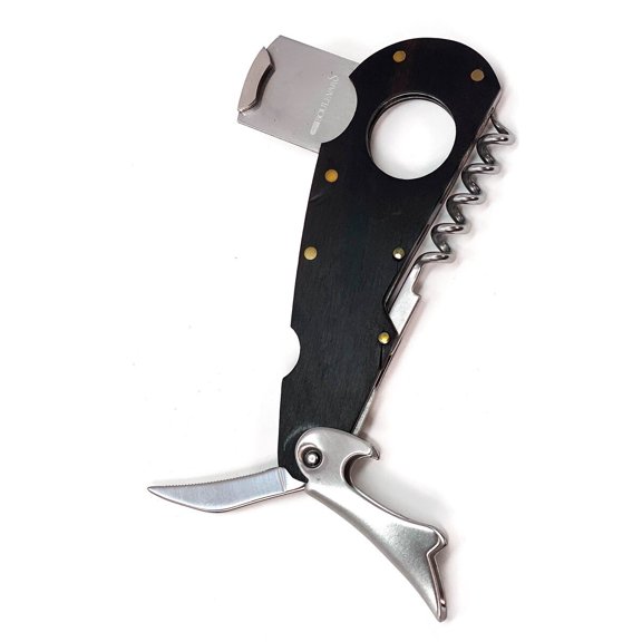 Cigar Boulevard Cigar Cutter Multi Tool With Wine Opener and Saw Blade