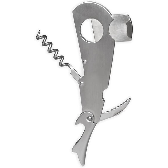 Cigar Buddy Cigar Cutter/Corkscrew - chrome