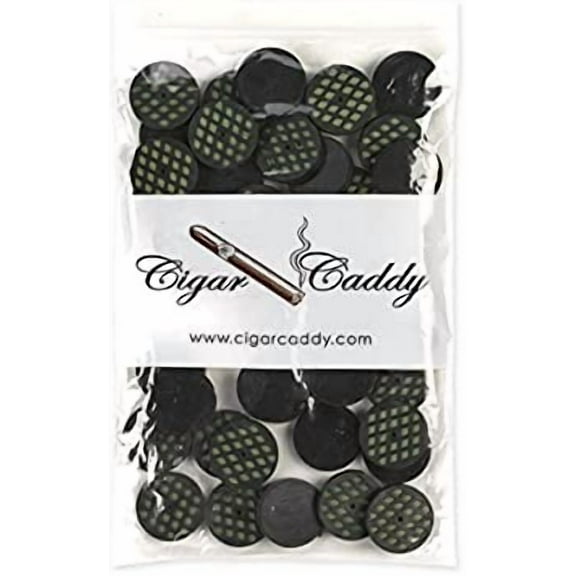 Cigar Caddy Mini Round Foam Disk Humidifier