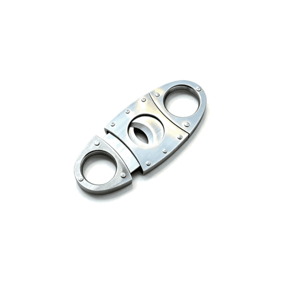 Cigar Cutter Guillotine – Stainless Steel Smooth Cigar Clippers Double Cut Blade – Exquisite Cigar Accessories for Cigar Enthusiasts (1 PC)