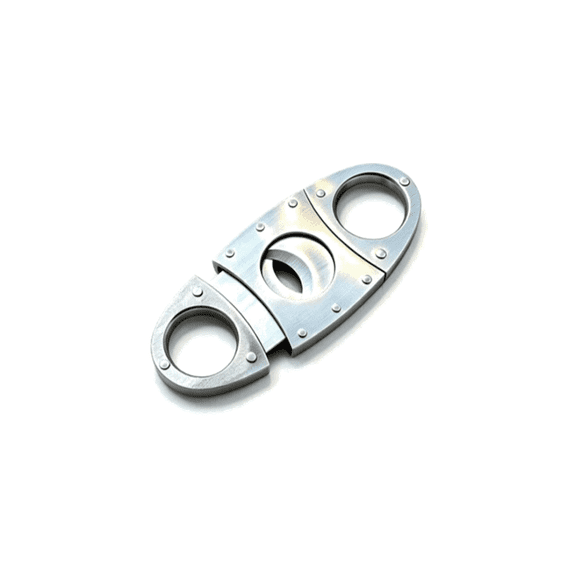 Cigar Cutter Guillotine – Stainless Steel Smooth Cigar Clippers Double Cut Blade – Exquisite Cigar Accessories for Cigar Enthusiasts (1 PC)
