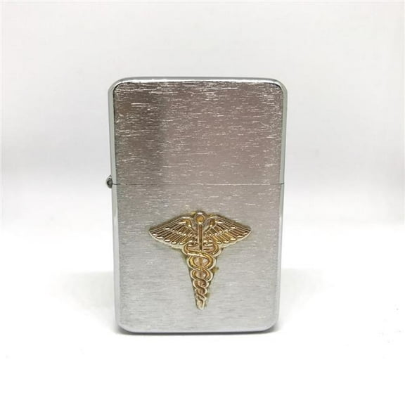 Cigar Cutters by Jim LP-MED1 Medical Caduceus Cigar Pocket Lighter
