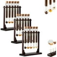 thumbnail image 1 of Cigar Flavor Injector Humidifier, Cigar Infuser Glass Tube Humidor Kit, Aromatherapy Hanging Wooden Base Display Rack with Straight Pipe,Innovative Flavor Infusion Technology, 1 of 10