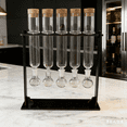 thumbnail image 1 of Cigar Flavor Injector Humidifier, Clear Cigar Infuser Glass Tube Kit with Handmade Wooden Base, Airtight Cap for DIY Flavor Infusion, Aromatherapy Display Rack for Cigars Lovers and Enthusiasts, 1 of 7