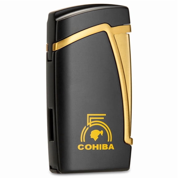 Cigar Inflatable Lighter, Portable Double Blue Flame Direct Light Cigarette Lighter Clb-22Ae4