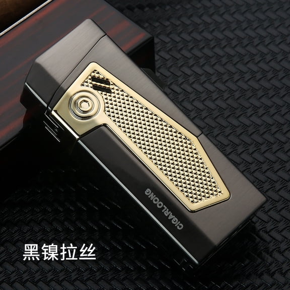 Cigar Lighter Blue Flame Windproof Multifunctional Inflatable Creative Trendy Personality Gift