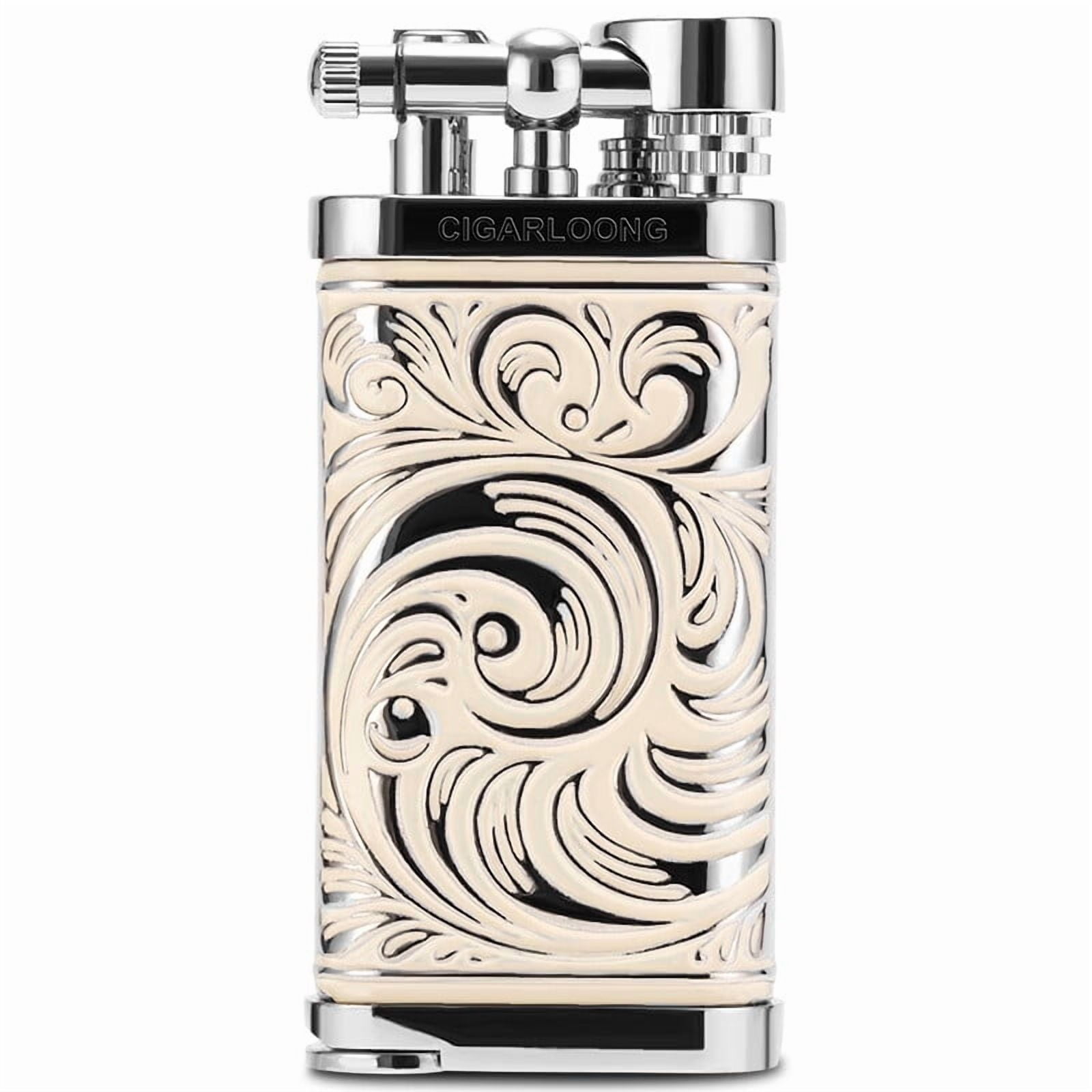 Cigar Lighter European Style Pipe Lighter Windproof Direct Punch Multifunctional Travel