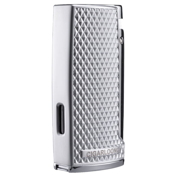 Cigar Lighter, Three-Tube Windproof Direct Impact Travel Portable Cigarette Lighter, Gift Box Packaging
