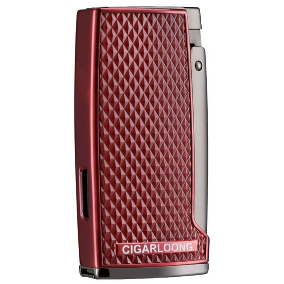 Cigar Lighter, Three-Tube Windproof Direct Impact Travel Portable Cigarette Lighter, Gift Box Packaging