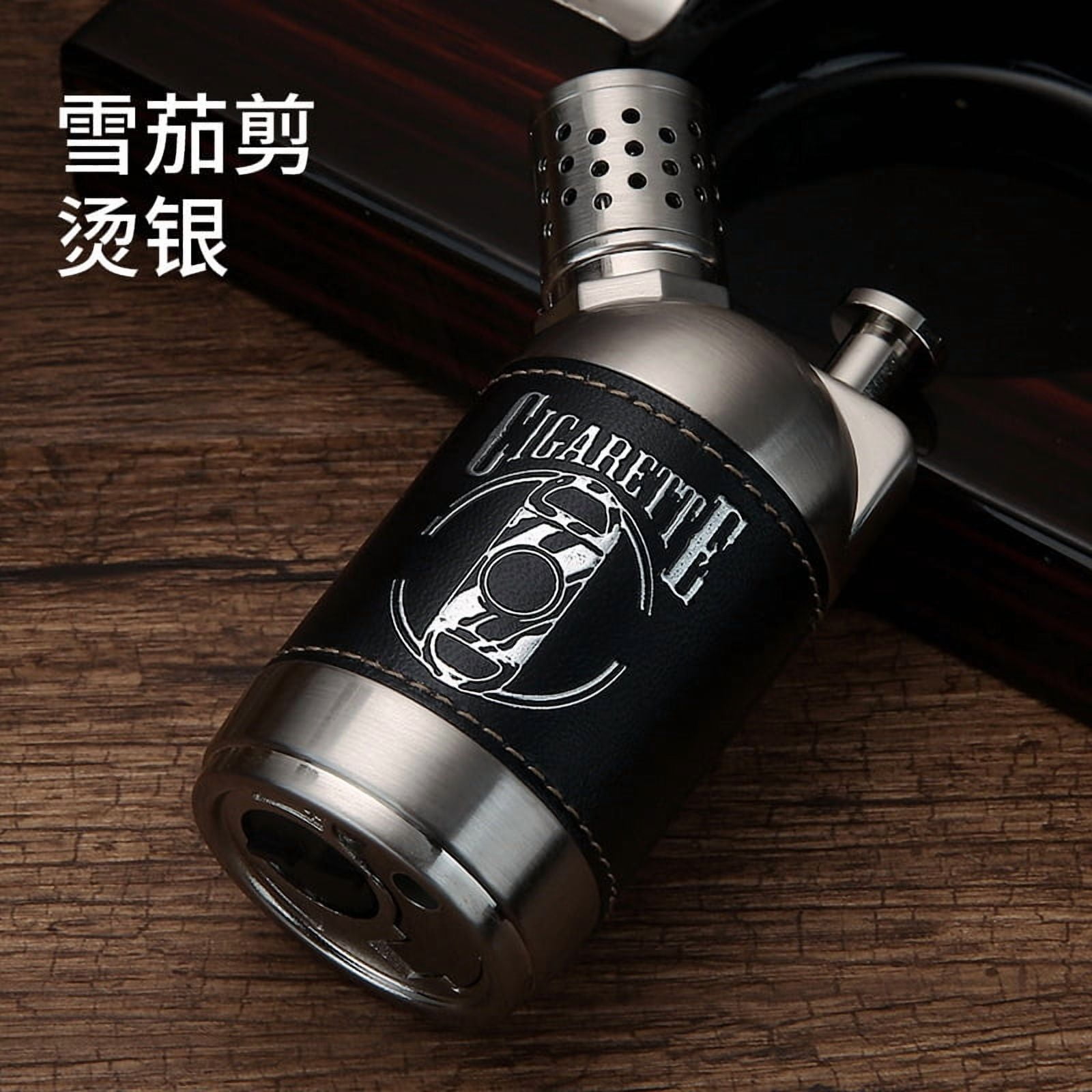 Cigar Lighter, Windproof Direct Impact, Durable, Creative, High-End Cigar Igniter, Spray Gun, Cigar Gift Cb-25By