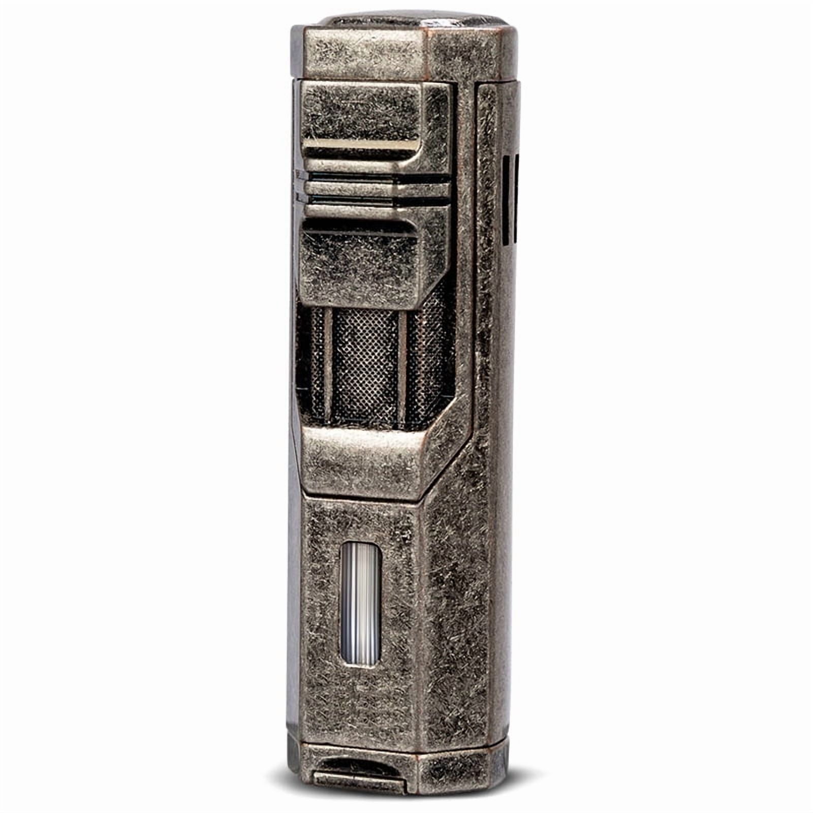 Cigar Lighter, Windproof Direct Impact Titanium Alloy Lighter, Portable Travel Cigar Lighter