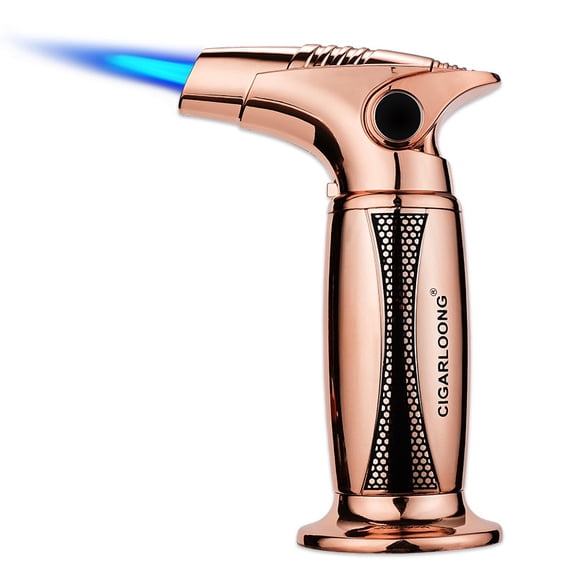 Cigar Lighter Windproof Direct Punch Oversized Desktop Cigar Electronic Cigarette Lighter