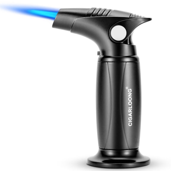 Cigar Lighter Windproof Direct Punch Oversized Desktop Cigar Electronic Cigarette Lighter