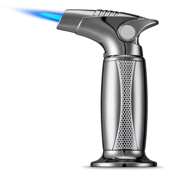 Cigar Lighter Windproof Direct Punch Oversized Desktop Cigar Electronic Cigarette Lighter