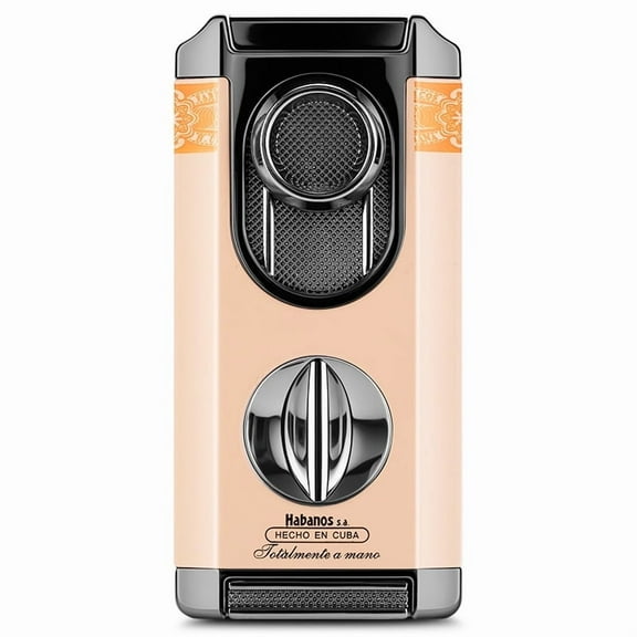 Cigar Lighter Windproof Straight Creative Three-In-One V Shear Multi-Function Zinc Alloy Lighter Cb-24Ft2