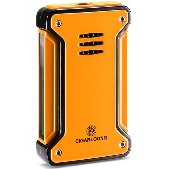 Cigar Lighter Windproof Torch Lighter Fashion Metal Cigar Cigarette Lighter Creative Gift Box