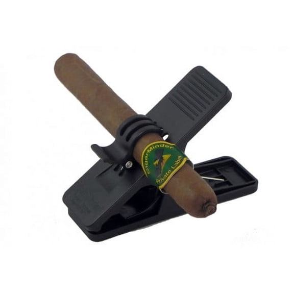 Cigar Minder Clip - Cigar Holder - Black - 3 PACK