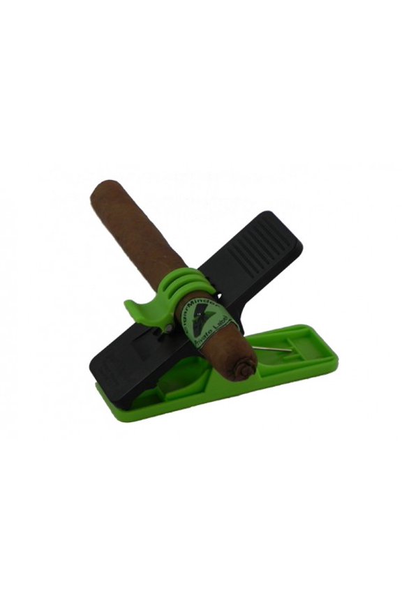Cigar Minder Clip - Cigar Holder - Green - 3 PACK