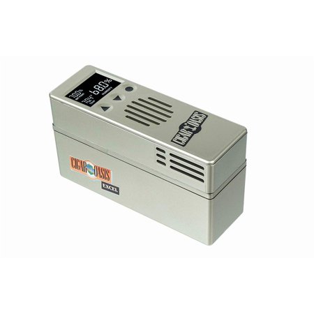 Cigar Oasis Excel 3.0 Electronic Humidifier for 1-4 Cubic ft. (75-300 Cigar Count) Humidors ? The Original Set it and Forget it humidification Solution for Any Style Cigar humidor or Cigar Cooler