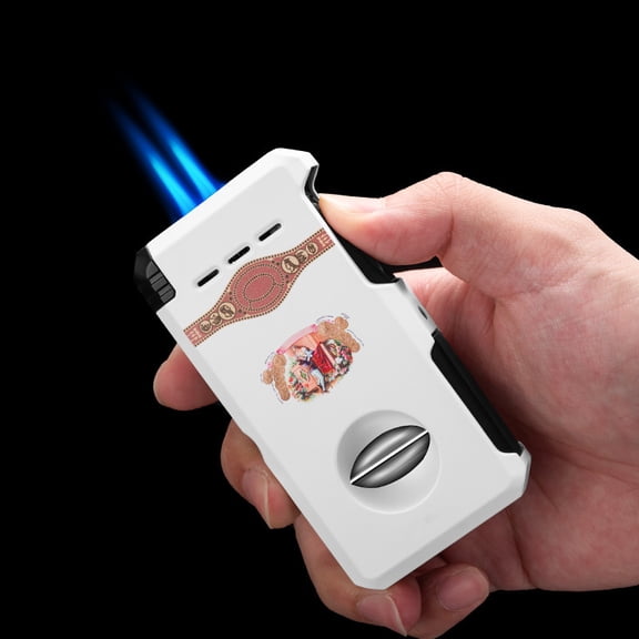 Cigar Portable Lighter Five-In-One Multifunctional Inflatable Windproof Cigarette Lighter Clb-23Jx1