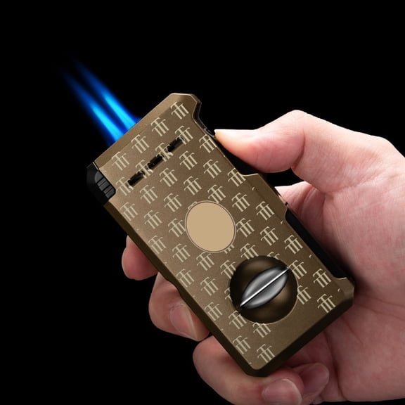 Cigar Portable Lighter Five-In-One Multifunctional Inflatable Windproof Cigarette Lighter Clb-23Jx1