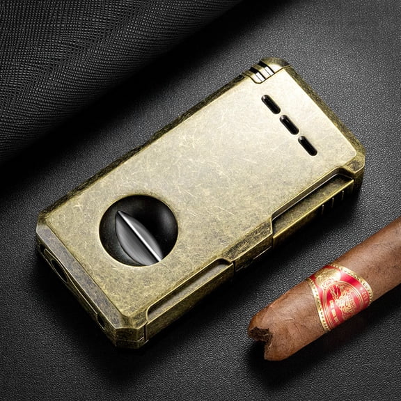 Cigar Portable Lighter Five-In-One Multifunctional Inflatable Windproof Cigarette Lighter Clb-23Jx1
