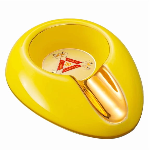 Cigar ashtray ceramic large single large diameter cigarette trough living room decorative ornaments cigar smoke extinguisher,C款