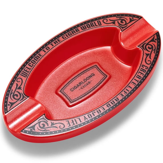 Cigar ashtray, exquisite living room ornaments, gift giving, business large diameter cigarette trough,珠光红