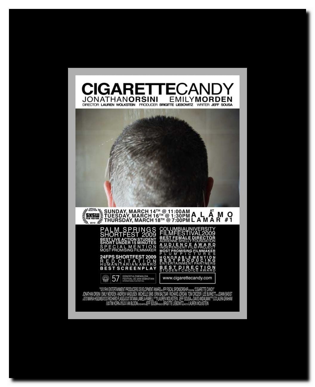 Cigarette Candy Framed Movie Poster
