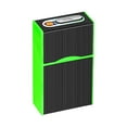 thumbnail image 1 of Cigarette Case Full Pack 20 Regular, Cigarettes Box with USB Lighter Rechargeable, Flameless Lighter, Windproof and Portable Lighter Cigarette Case, Gift for Men Women, 1 of 2