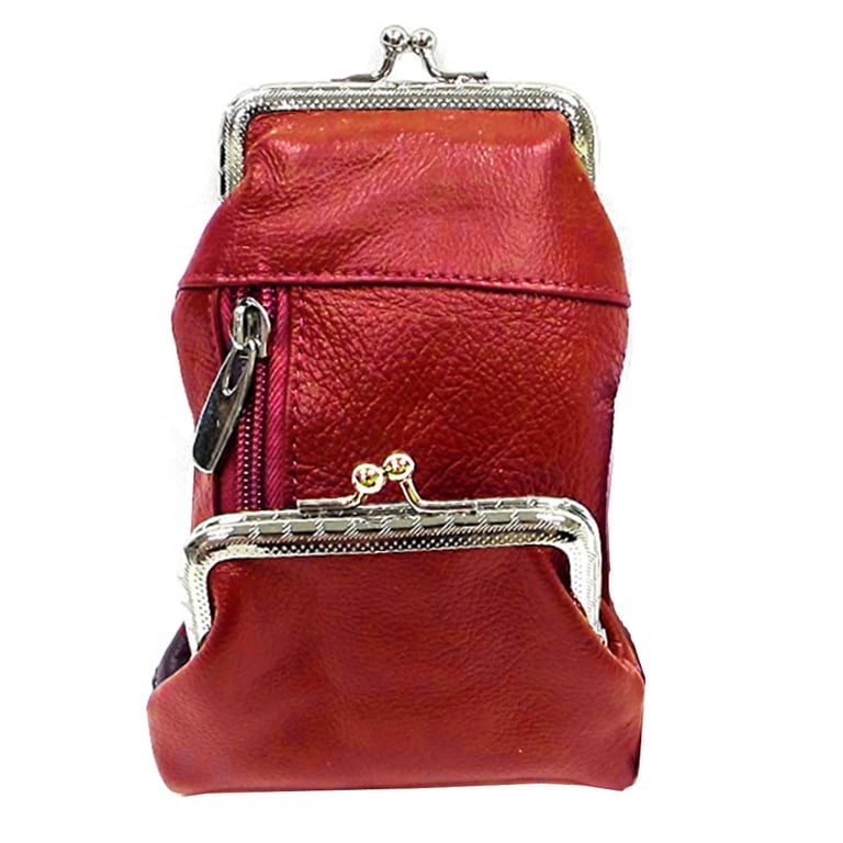 womens leather cigarette case Cigarette Case Holder w Lighter Women Leather Cigarettes 100s Pack Purse  Pouch Coin Ciggerate Wallet Framed Cases 9 4 2.5