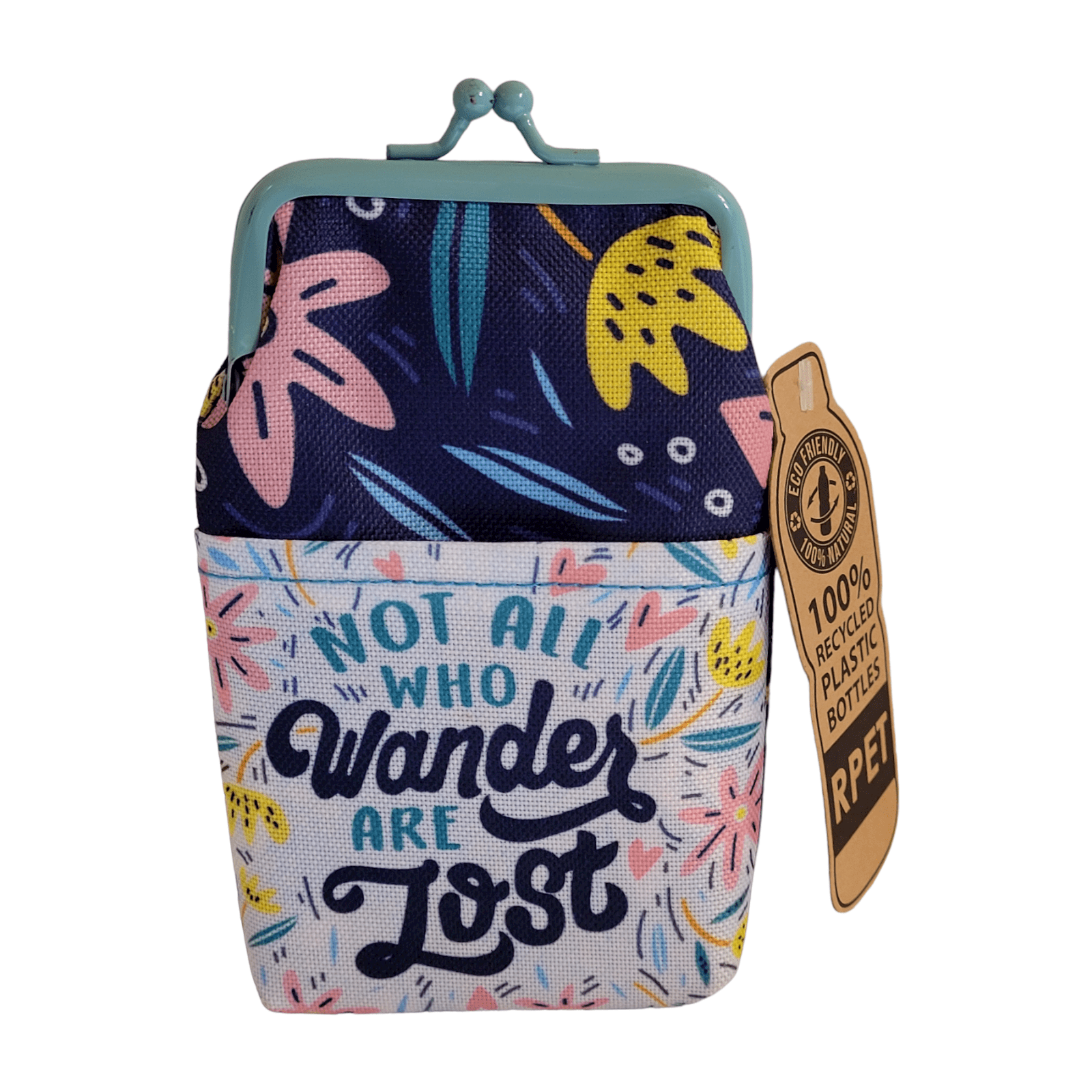 Cigarette Case for Women 100s Tampon Holder Change Purse rPET NOT ALL