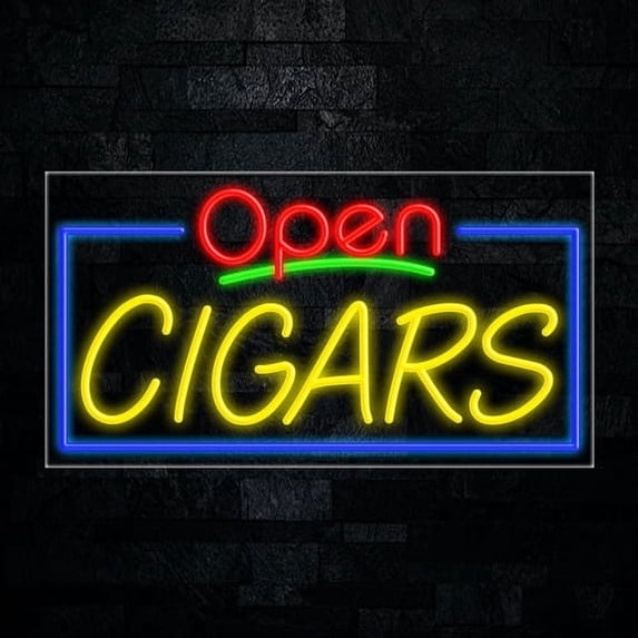 Cigars LED Neon Sign 33"L x 18"H #35661