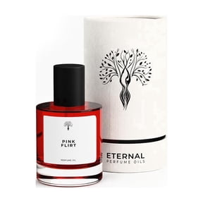 Eternal Perfume Oils Pink Flirt Perfume Oil for Women, 1 fl oz Dropper, Alcohol-Free, Long-Lasting, Concentrated Fragrance