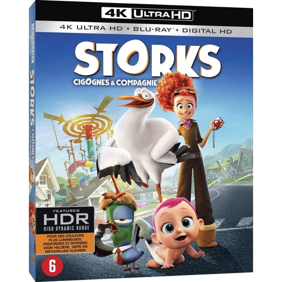 Cigognes et compagnie 4k Ultra-HD (4K Ultra HD) Florent Peyre Berengere Krief Nicholas Stoller