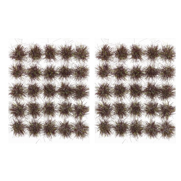 WHAMVOX Simulation Grass Cluster 1Set 6x7cm Realistic