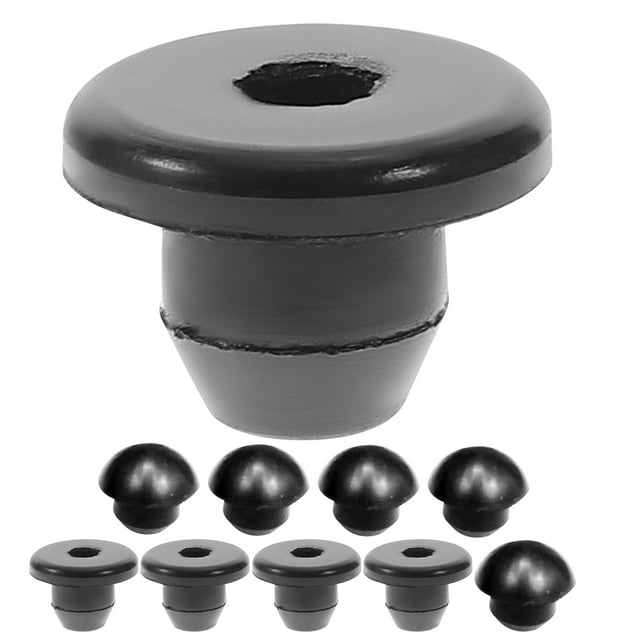 Ciieeo 10pcs Rubber Jack Plugs Oil Filler Plug Floor Bottle Jack Plug Replacement Floor Jack