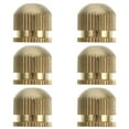 thumbnail image 1 of Ciieeo 6Pcs Ceiling Lamp Screw Caps Metal Screw Nuts Parts M5 Light Fixture Cap Nuts Pendant Lamp Supplies, 1 of 5