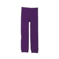 thumbnail image 1 of Ciieeo Girls Winter Warm Lined Tights Trousers Kids Elastic Thick Leggings Ninth Pants for 8-12 Years Old (Purple), 1 of 4