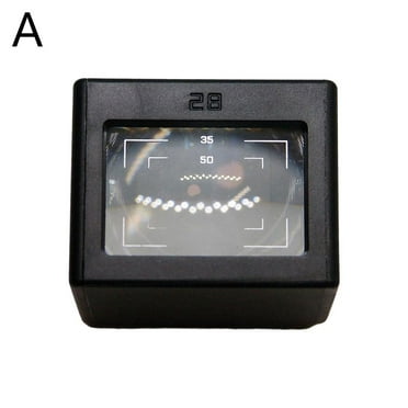 Cikiki 28mm(35/50 Frame) Optical Waist L Viewfinder, Replacement Camera External Optical Viewfinder Waist L Viewfinder Part, Enhanced Shooting Experience Camera Viewfinder I7V5