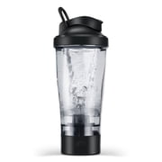 Electric Protein Shaker Bottle,Portable Mixer Cup Protein Shake Mixer Cup Mixer,16oz Cup/450ML,Black